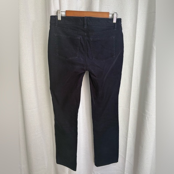 Talbots Flawless 5 Pocket Straight Corduroy Pants 4p Petite Navy Cords EUC! 0346 - Picture 5 of 11